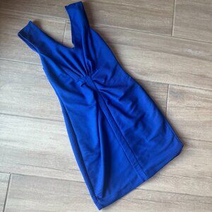 Express Blue Sleeveless Dress with Back Zipper Size 6
